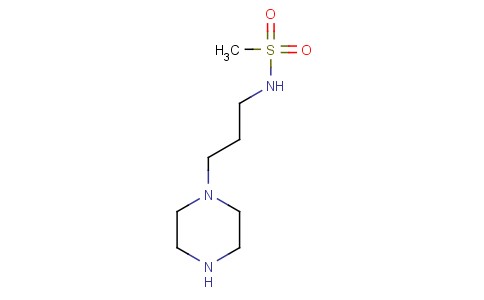 Methanesulfonamide, N-[3-(1-piperazinyl)propyl]-